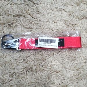 NIKE Wrist Lanyard Keychain Pink